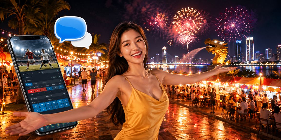 Thành phố Đà Nẵng với sòng cá cược thể thao sôi động về đêm